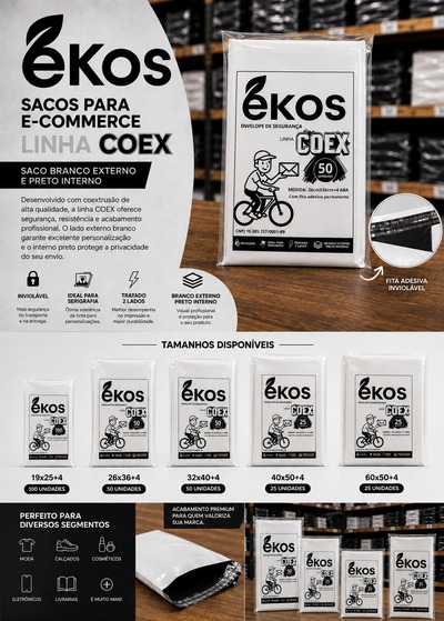 Envelope de Segurança COEX - Embala Gyn